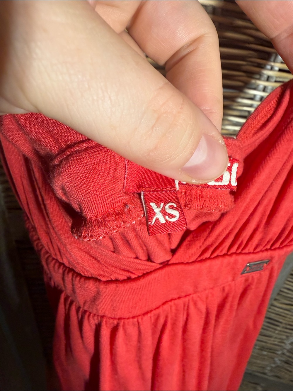 Y2K Miss Sixty Women’s V‑Neck Twist Strap Tank Top - size XS - Picture 10 of 13